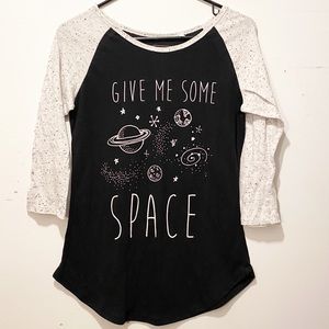 Give me some space baseball tee Graphic T-shirt